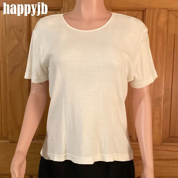 EUC Vintage Basic Editions Top Blouse Size L - Picture 2 of 10